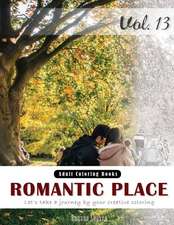 Romantic Place & Country Coloring Book for Stress Relief & Mind Relaxation, Stay Focus Therapy