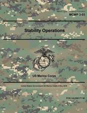 Marine Corps Warfighting Publication McWp 3-03 US Marine Corps Stability Operations 16 December 2016