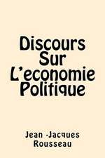 Discours Sur L'Economie Politique