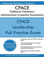 Cpace California Preliminary Administrative Credential Examination