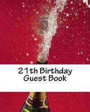 21th Birthday Guest Book