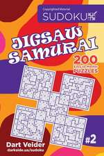 Sudoku Jigsaw Samurai - 200 Easy to Master Puzzles (Volume 2)