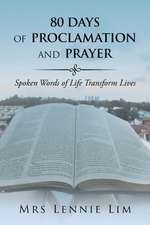 80 Days of Proclamation and Prayer