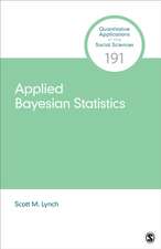 Lynch, S: Applied Bayesian Statistics