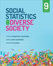 Social Statistics for a Diverse Society