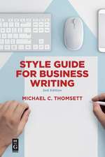 Style Guide for Business Writing