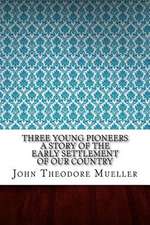 Three Young Pioneers a Story of the Early Settlement of Our Country