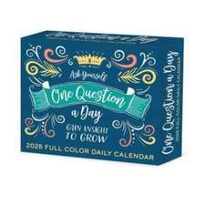 One Question a Day 2025 6.2 X 5.4 Box Calendar