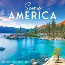 Scenic America 2025 7 X 7 Mini Wall Calendar