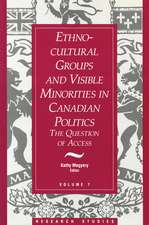 Ethno-Cultural Groups and Visible Minorities in Canadian Politics