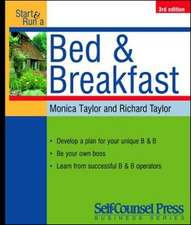 Start & Run a Bed & Breakfast [With CDROM]