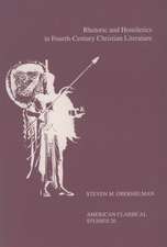 Rhetoric and Homiletics in Fourth-Century Christian Literature