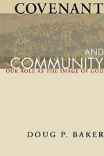 Covenant and Community