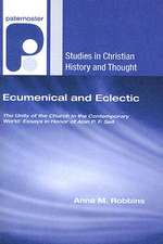 Ecumenical and Eclectic