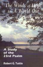 The Winds of Hope for a World Out of Breath: A Study of the 23rd Psalm