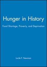 Hunger in History: Food Shortage, Proverty, and Deprivation