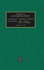 Research on Accounting Ethics, Volume 1