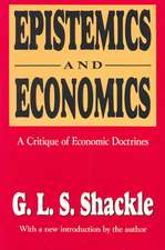 Epistemics and Economics: A Critique of Economic Doctrines