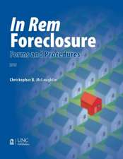 In Rem Foreclosure Forms and Procedures