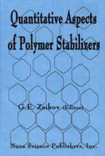 Quantitative Aspects of Polymer Stabilizers