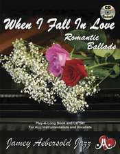 Jamey Aebersold Jazz -- When I Fall in Love, Vol 110