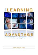 The Learning Advantage