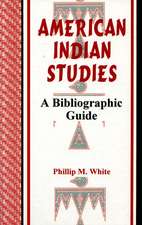 American Indian Studies: A Bibliographic Guide