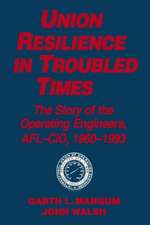 Union Resilience in Troubled Times: The Story of the Operating Engineers, AFL-CIO, 1960-93: The Story of the Operating Engineers, AFL-CIO, 1960-93