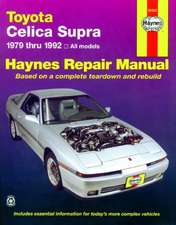 Toyota Celica Supra 1979–1992) Haynes Repair Manual (USA)