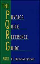 The Physics Quick Reference Guide