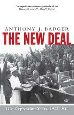 The New Deal: The Depression Years, 1933-40