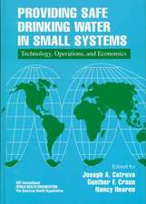 Providing Safe Drinking Water in Small Systems: Technology, Operations, and Economics