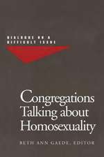 Congregations Talking about Homosexuality