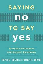 Saying No to Say Yes