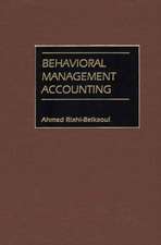 Behavioral Management Accounting