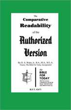 The Comparative Readability of the Authorized Version