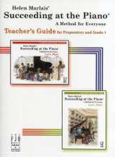 Succeeding at the Piano(r) Teachers Guide, Preparatory and Grade 1