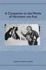 A Companion to the Works of Hartmann von Aue