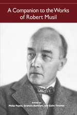 A Companion to the Works of Robert Musil