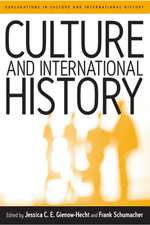 Culture and International History