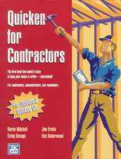 Quicken for Contractors [With Disk]