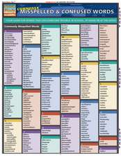 Commonly Misspelled & Confused Words Laminate Reference Chart