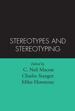 Stereotypes and Stereotyping