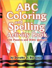 ABC Coloring & Spelling Activity Book