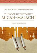 The Book of the Twelve: Micah-Malachi