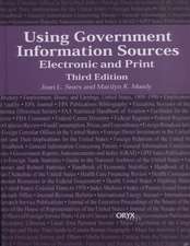 Using Government Information Sources: Electronic and Print