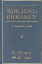 Biblical Errancy: A Reference Guide