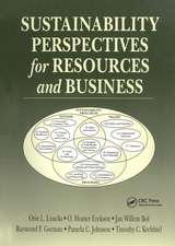 Sustainability Perspectives for Resources and Business