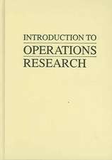 Introduction to Operations Research