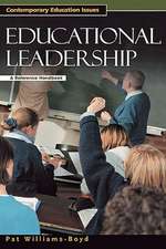 Educational Leadership: A Reference Handbook